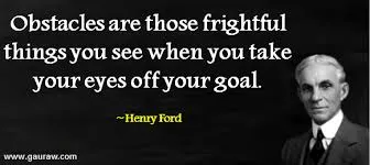 Eyes on the goal