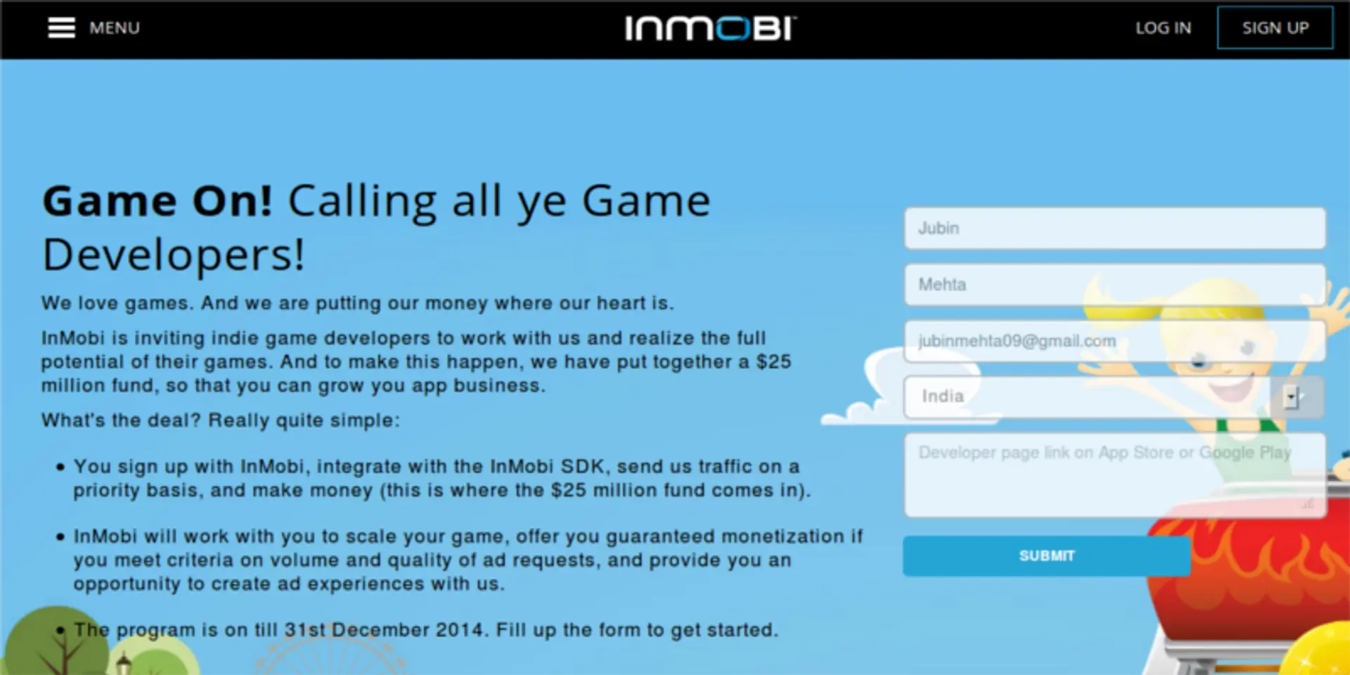 InMobi announces new monetization solution for games, creates $25 million fund for indie developers