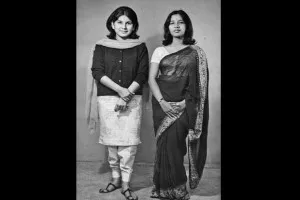 Anupa Nathaniel (right) and Shalini Gupta formed India’s first known girl rock band. 