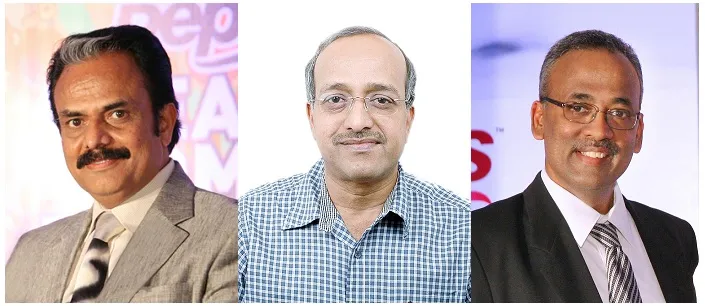K. Madhavan, P. Manjunath and G. ShankarRam - Co-founders of Peps Mattresses