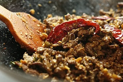 Kerala Beef Fry-Quick Indian Cooking