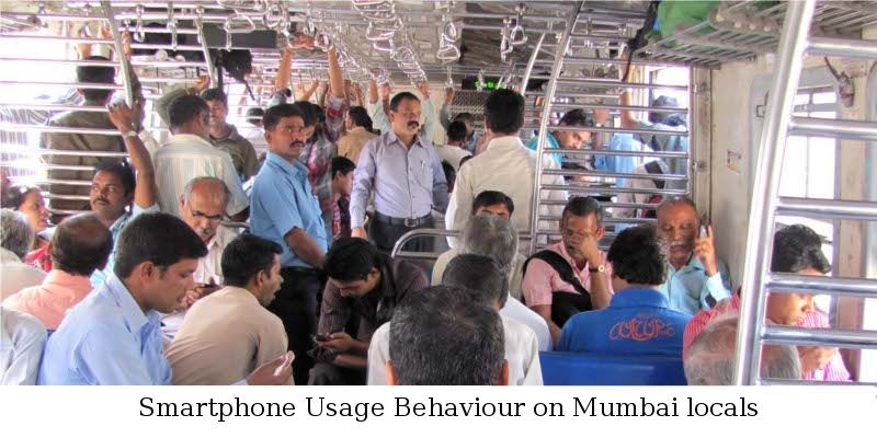 Mumbai Locals and Mobile Phones: What is being consumed?