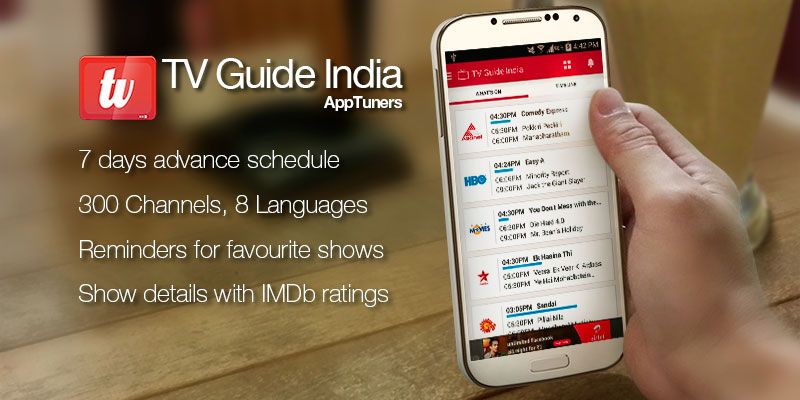 [App Fridays] Tuning into your favorite TV shows is hassle free with TV Guide India