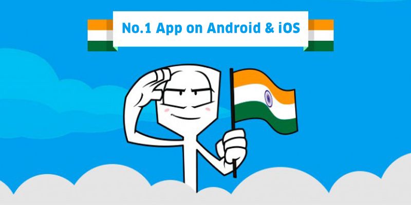 India's very own Hike Messenger App hits No. 1 spot on Android and iOS Store
