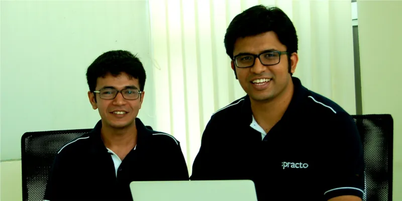Abhinav Lal (CTO) and Shashank ND (CEO), Practo