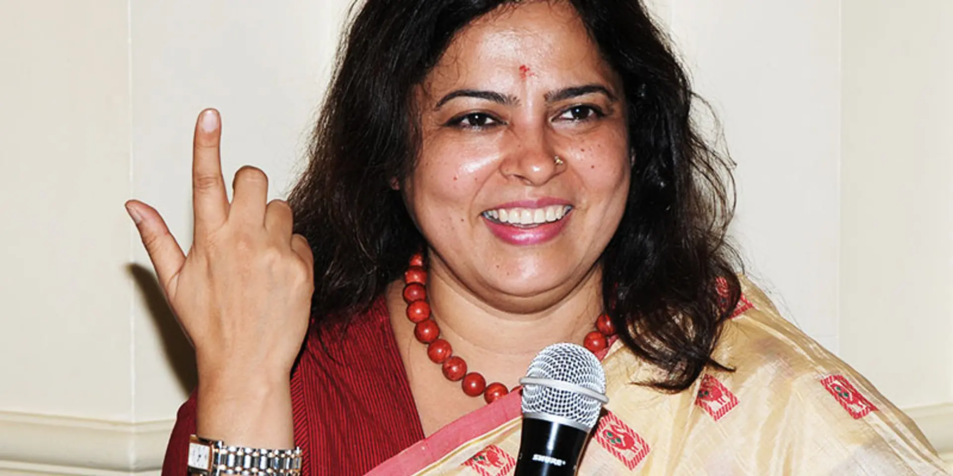 The very bold and inquisitive Meenakshi Lekhi