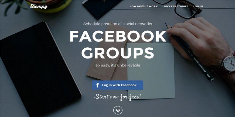 Tiempy lets you schedule posts at the 'right' time on various social networks