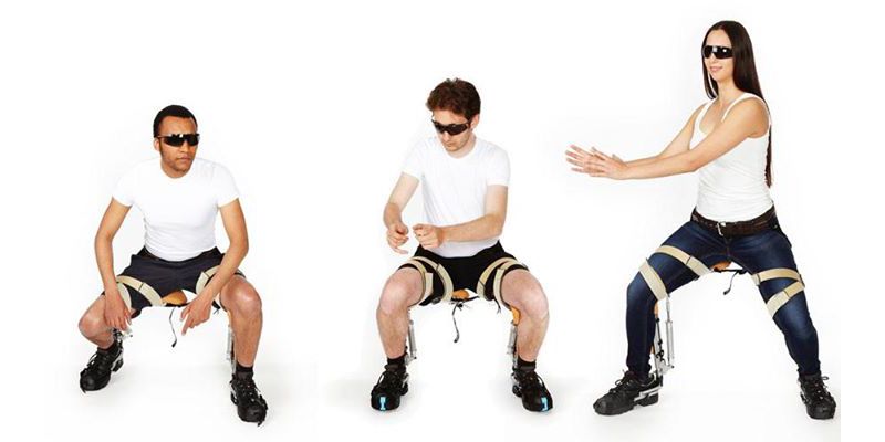 Introducing the Chairless Chair, the invisible chair
