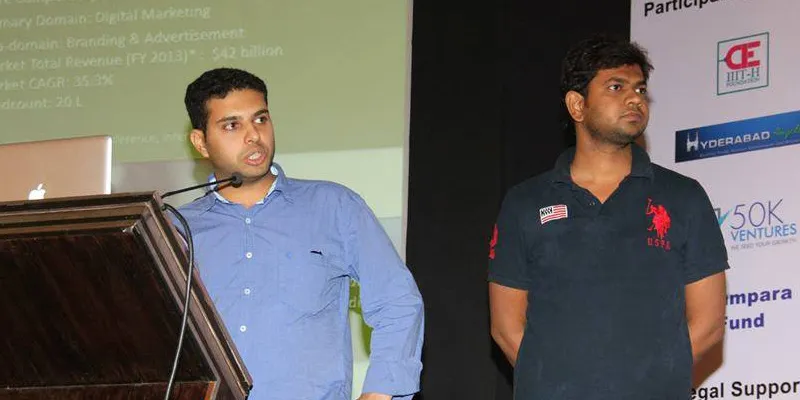 Vipul Mishra and Manish Jha, co founders - CanvasFlip