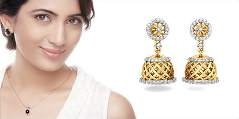 Buy 100+ Wedding Earrings Online | BlueStone.com - India's #1 Online  Jewellery Brand