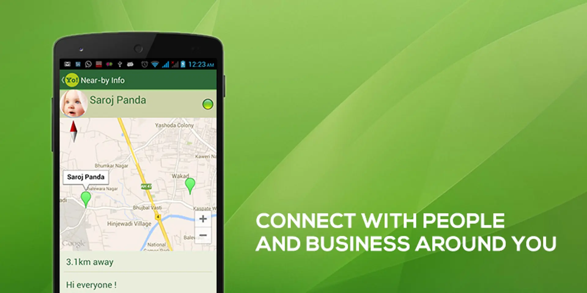 Two IIT Kharagpur alumni aim to disrupt location based advertising for local merchants via mobile app Yo!