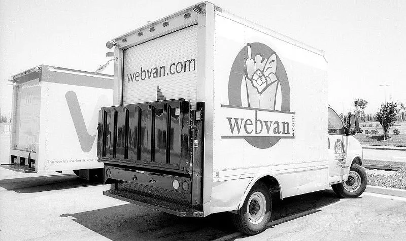 Webvan truck