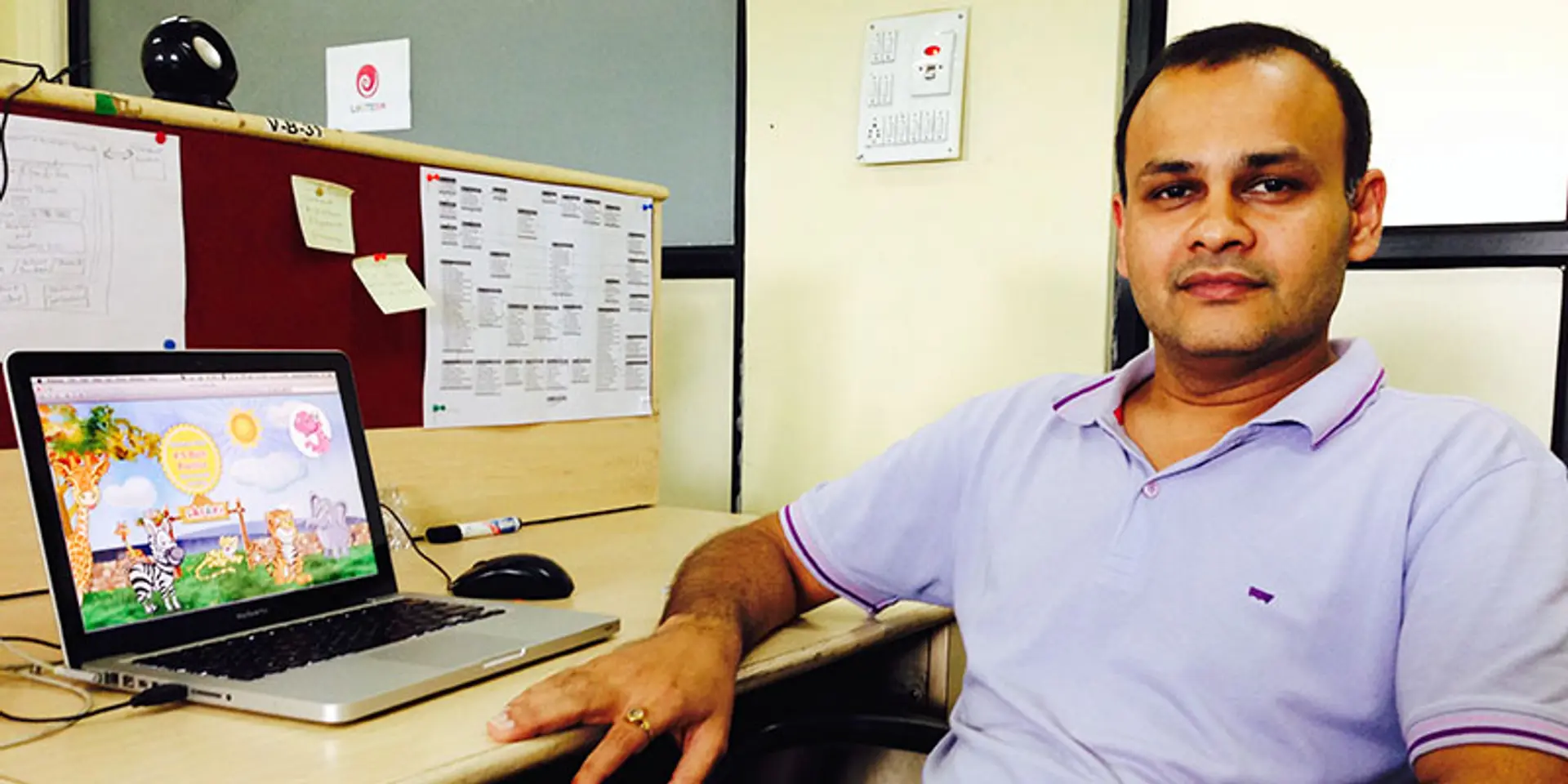 How building an app for his kid led Shailesh Khare to startup LogTera