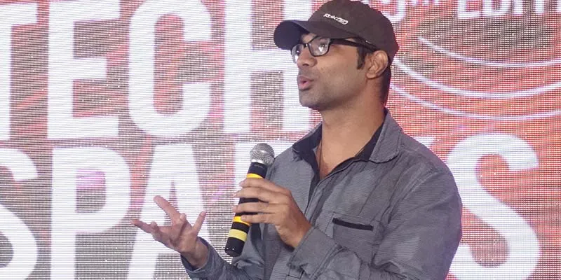 Arunabh Kumar, Founder of TheViralFever at TechSparks grand finale
