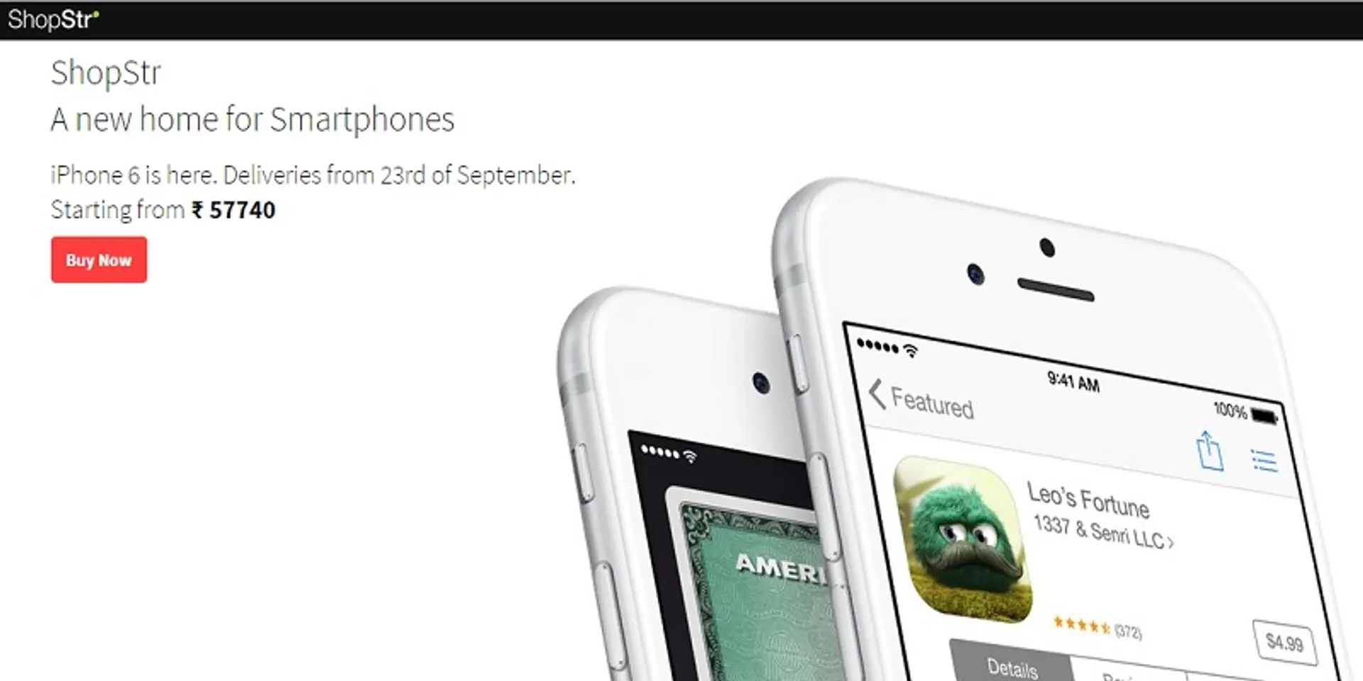 ZopNow's parent company ZN Retail launches ShopStr, becomes the first site to sell iPhone 6 in India