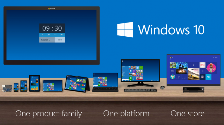 Microsoft announces Windows 10 - one platform, one store and runs across devices from IoT to data centres 