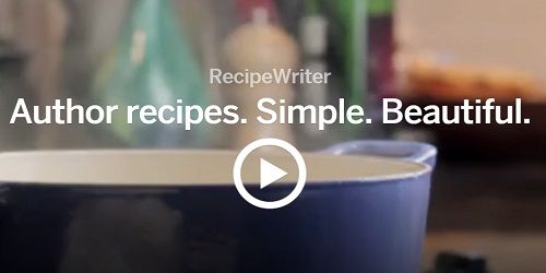 Cucumbertown launches RecipeWriter, moves towards becoming a tumblr for cooks