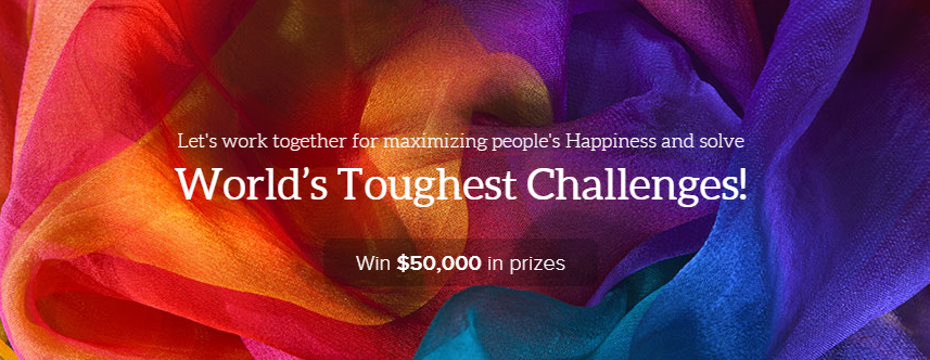 Participate in Happiness Apps Challenge and bridge tech with happiness to create ultimate human bliss