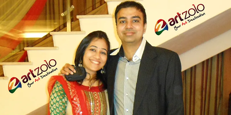 Preeti and Vishal, Cofounders-  ArtZolo