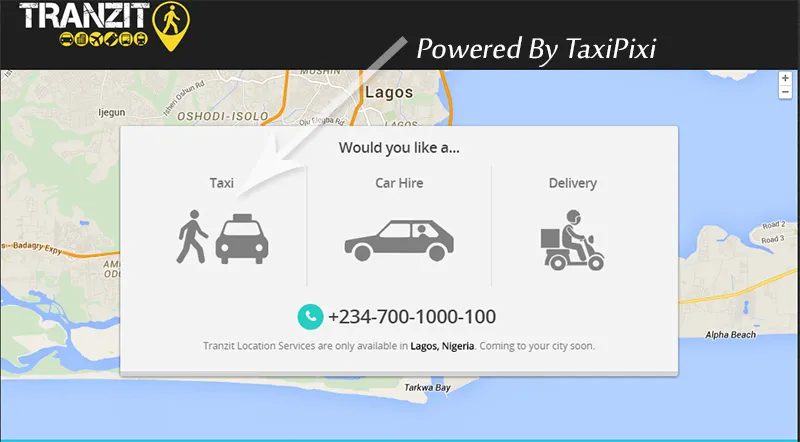 TaxiPixi Tranzit Nigeria