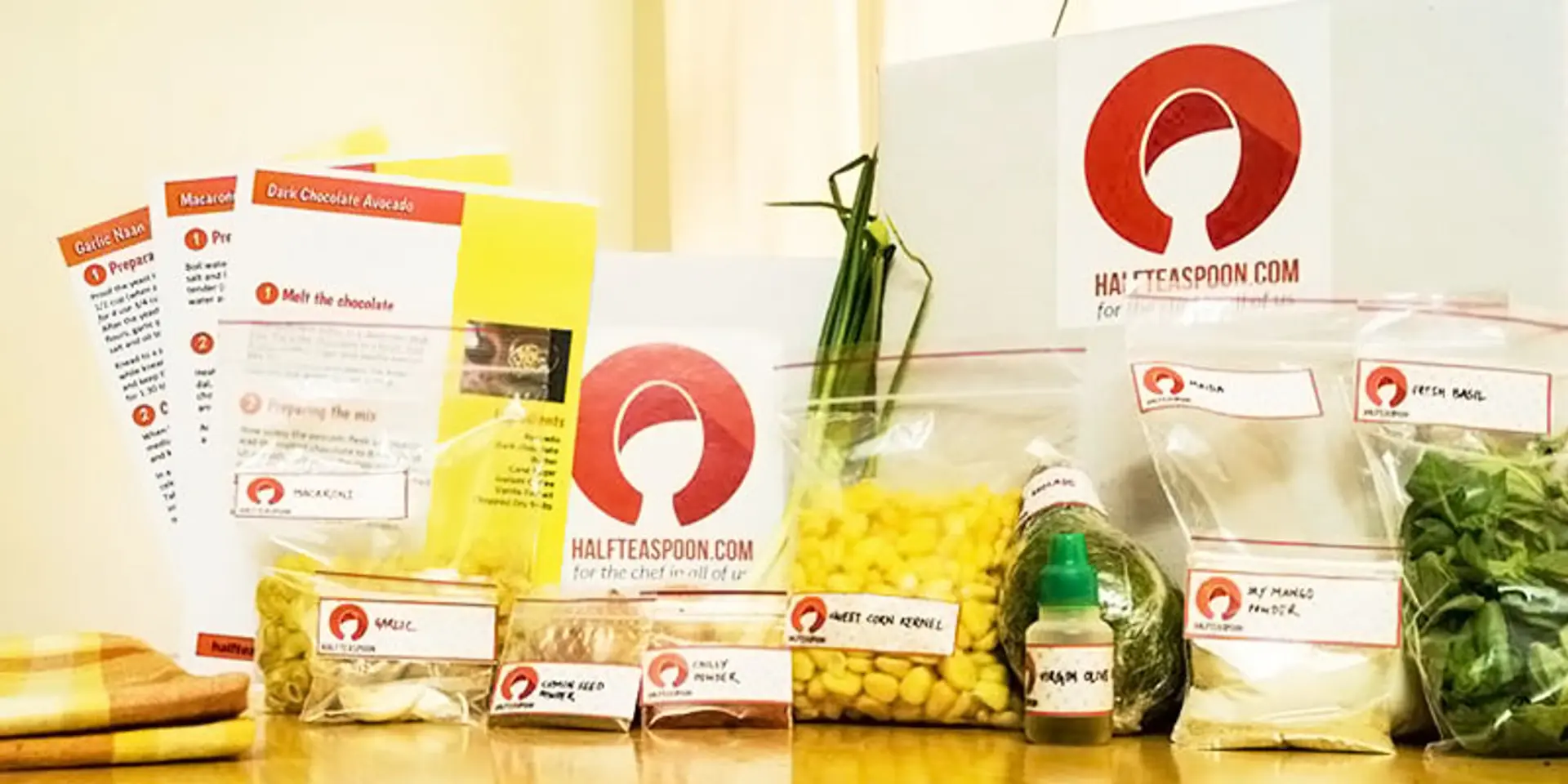 Ikea for food: Halfteaspoon aims to provide on-demand DIY cooking