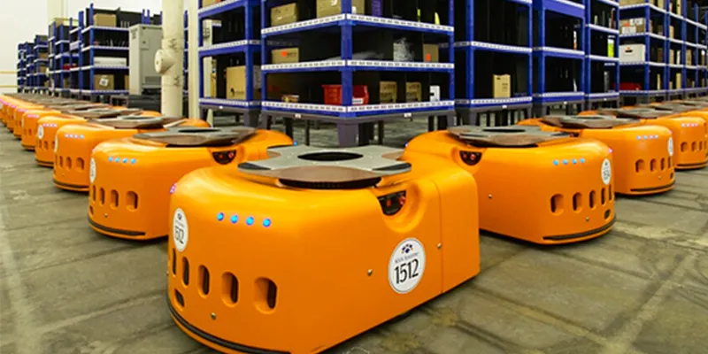 How Amazon’s Kiva robots shorten order fulfillment time – 30 minutes ...