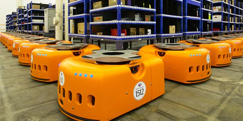 How Amazon’s Kiva robots shorten order fulfillment time – 30 minutes instead of hours