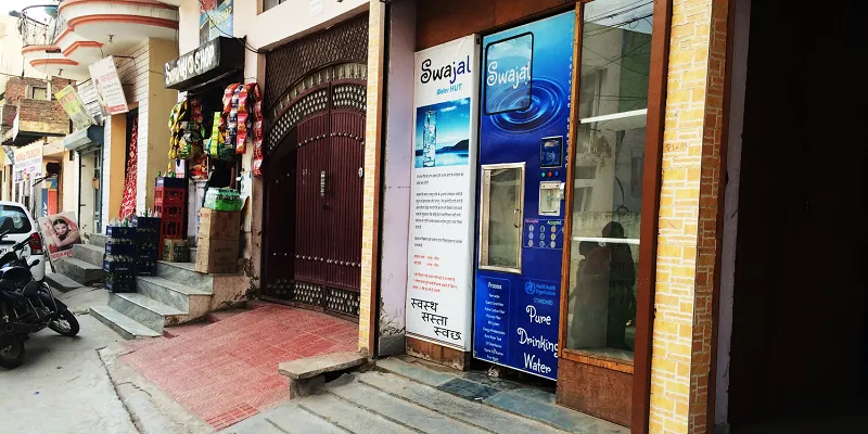 Swajal Waterhut in a locality