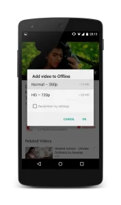 Youtube offline outlet android