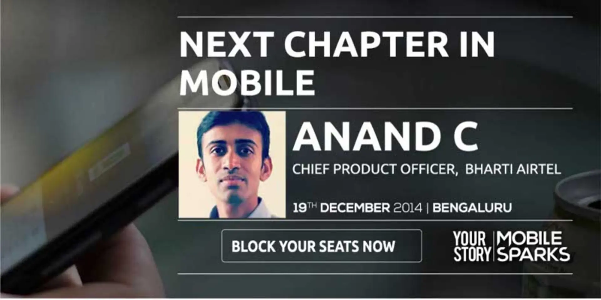 Bharti Airtel’s Anand Chandrasekaran to deliver keynote address at MobileSparks