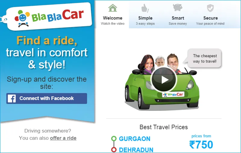 French city-to-city carpooling company BlaBlaCar launches rides in ...