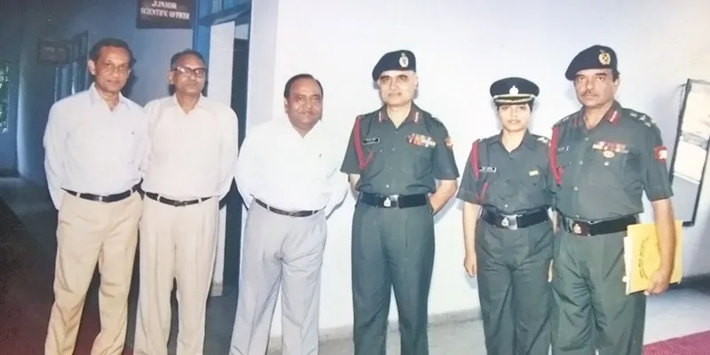 At the Composite Food Laboratory in Calcutta in 1994