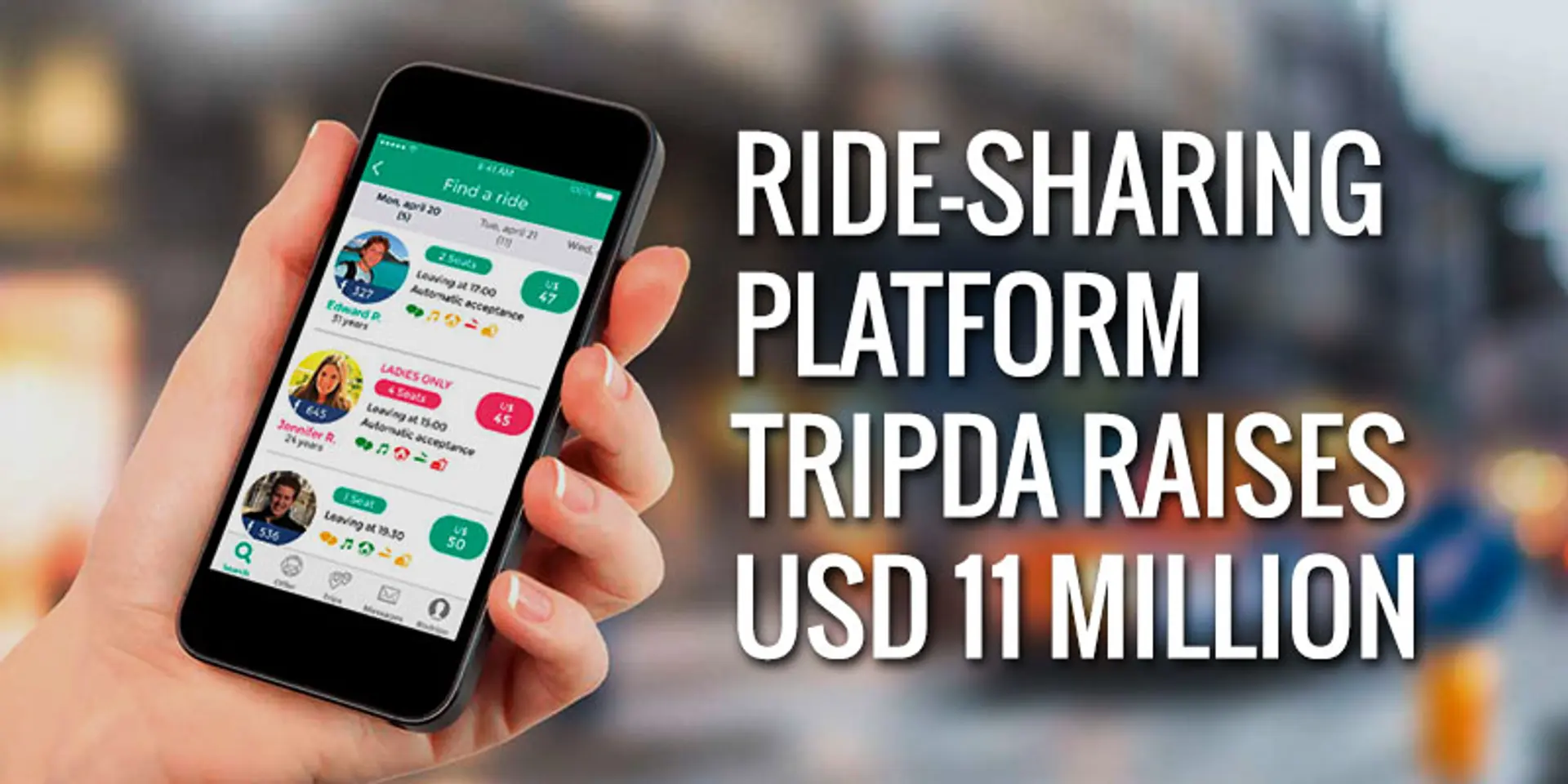 Ridesharing marketplace Tripda raises $11 Million Series A from Rocket Internet and others