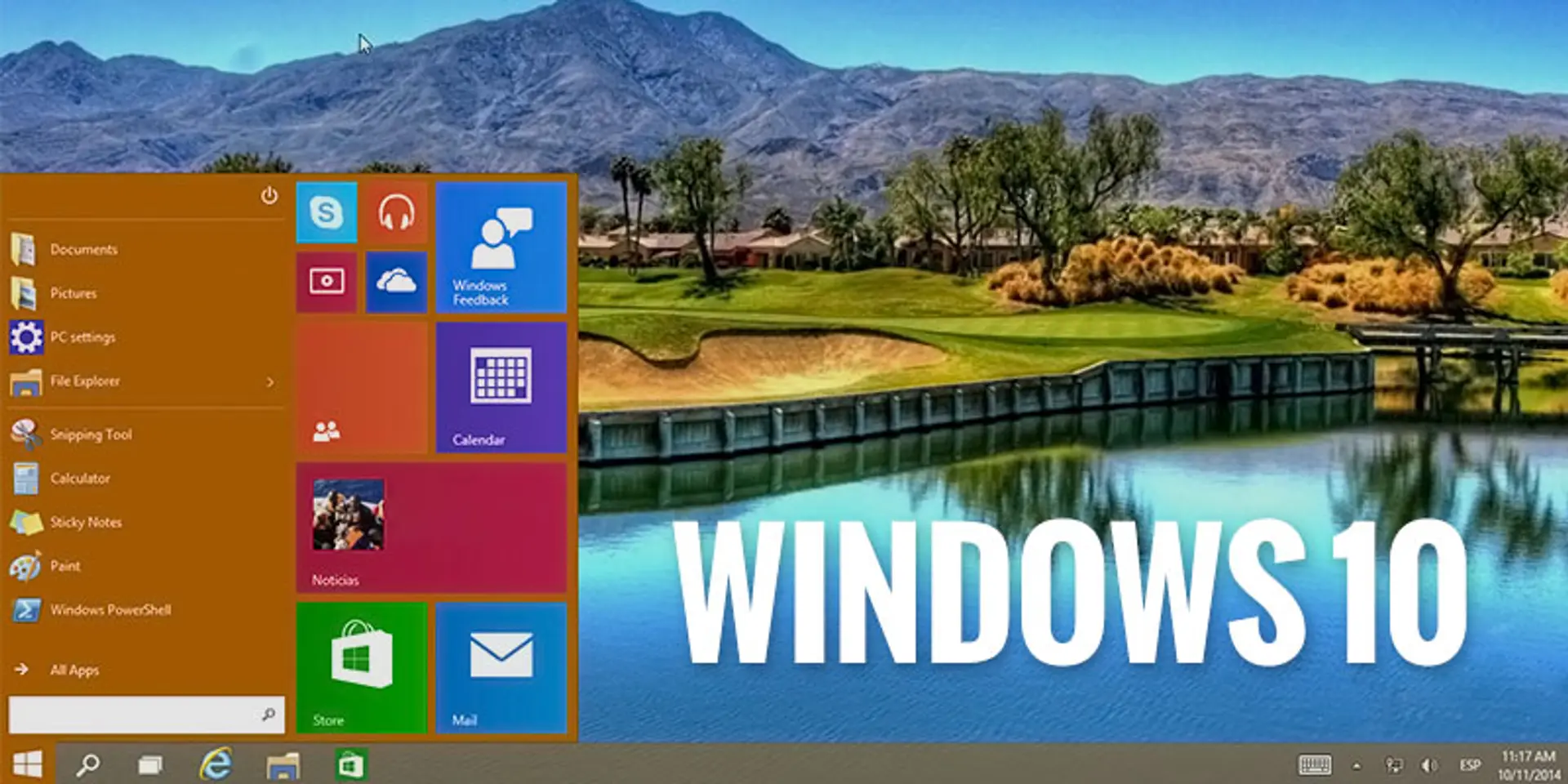 Highlights of Microsoft Windows 10 launch event