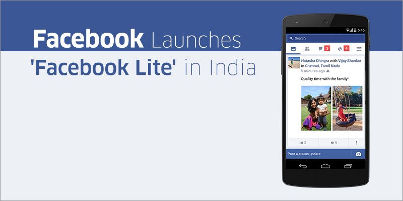 Facebook launches 252KB 'Lite' app for Android