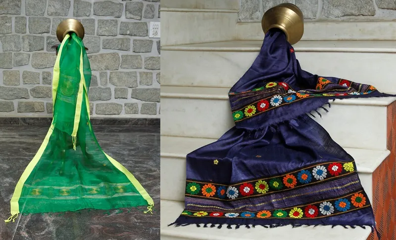 Banna traditional hand-woven sarees