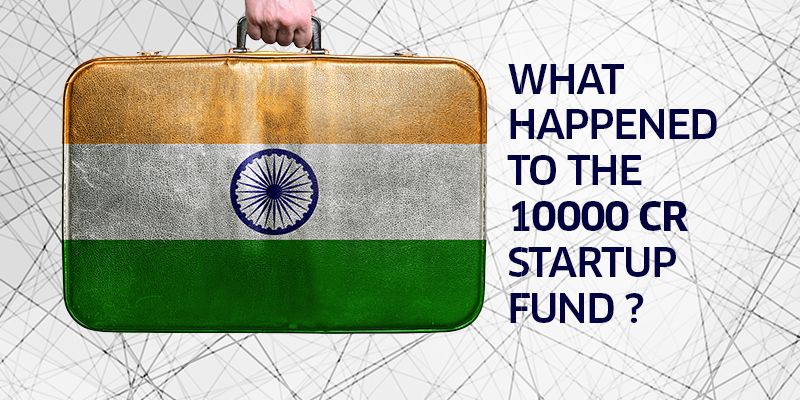 What happened to the '10000 Cr startup fund'