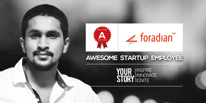 Ismathullah Aman, Awesome Startup Employee from Foradian Technology.