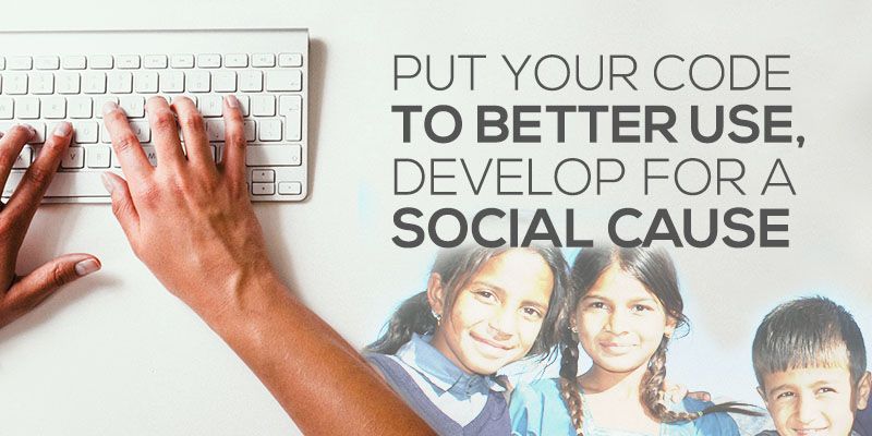 Put your code to better use, develop for a social cause