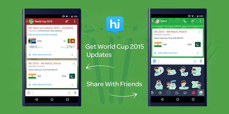 Hike partners with CricBuzz to bring in-app World Cup updates to your fingertips