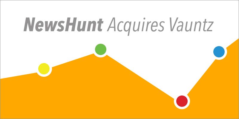 NewsHunt acquires mobile analytics company Vauntz