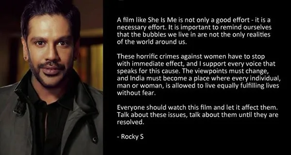 Fashion designer Rocky S on 'She is me'