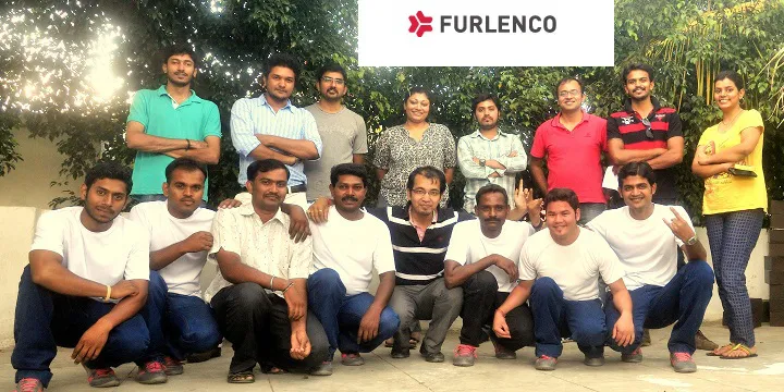 Team Furlenco (with Ajith in the middle of the bottom row)