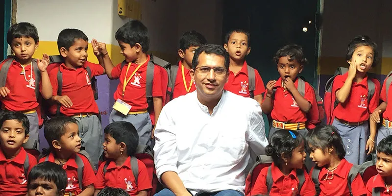 Hippocampus Learning Centre's founder Umesh Malhotra