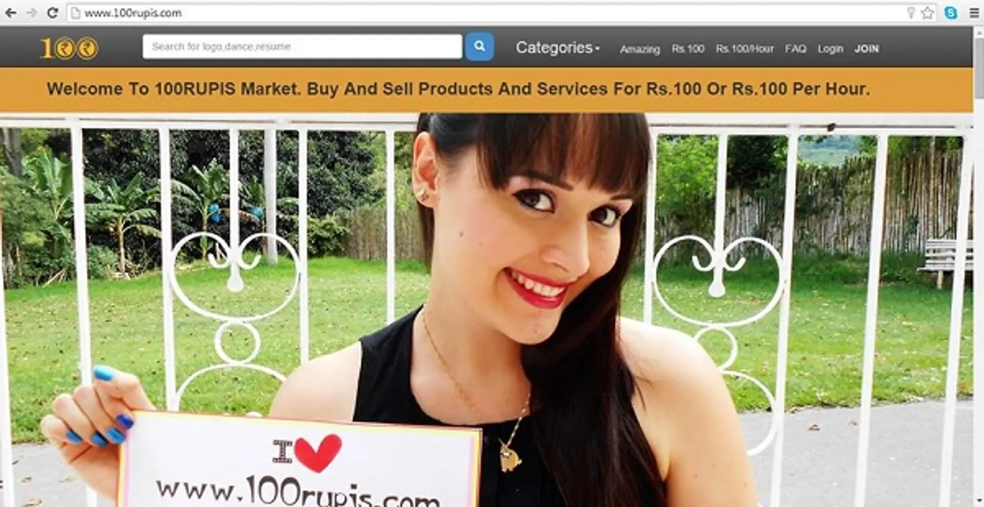 100rupis aims to be the go to platform for both seekers and providers of quality affordable freelance services