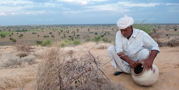 Ranaram Bishnoi, the 75-year-old who stopped the march of the desert