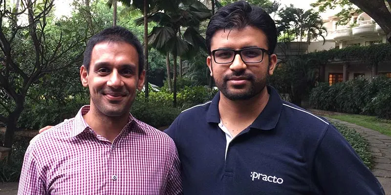 Dhruv Gupta(L), Co-Founder, Fitho and Shashank ND(R), Co-Founder, Practo 