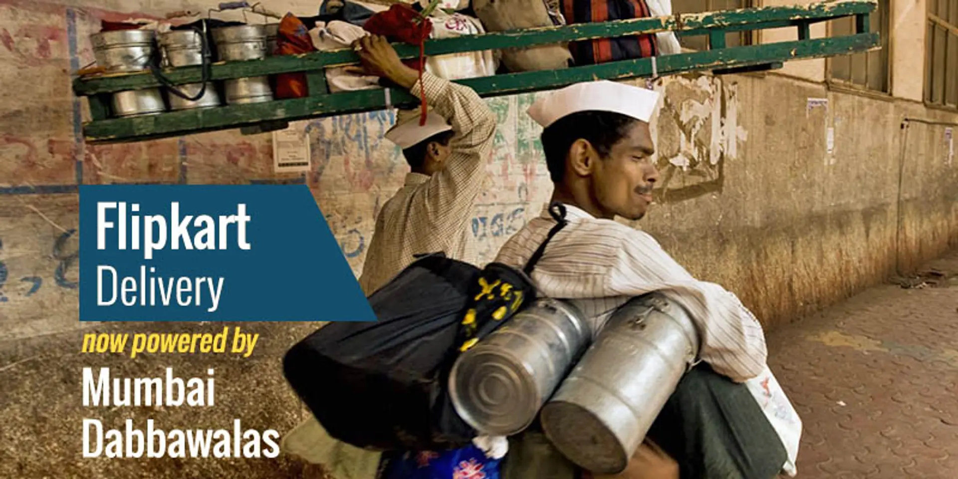 Flipkart ties-up with Mumbai Dabbawalas, dabbles with an on-demand logistics service too