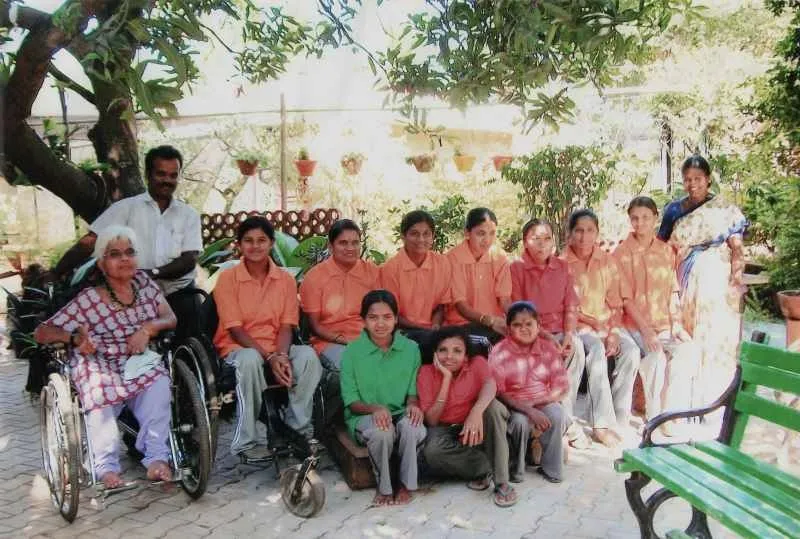 N S Hema(extreme right) with the first batch of Women Trainees