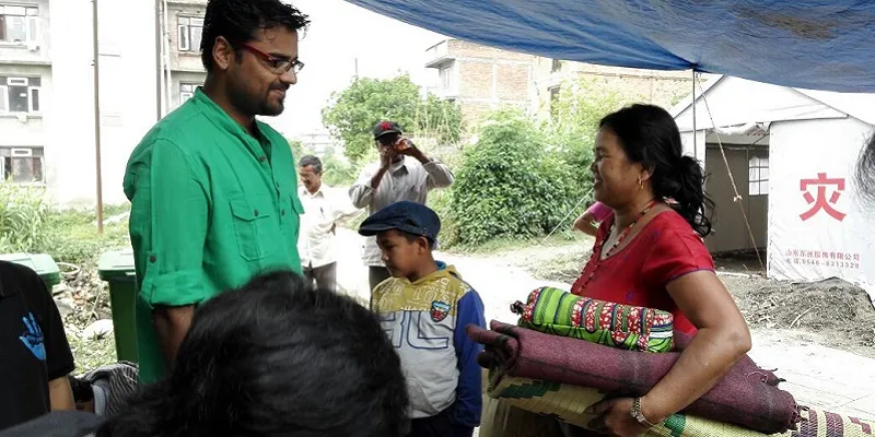 Why and how Rajat Dhariwal went to Nepal to help 1000 families in Kirtipur